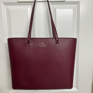 Kate Spade purse.  Burgundy in color.
